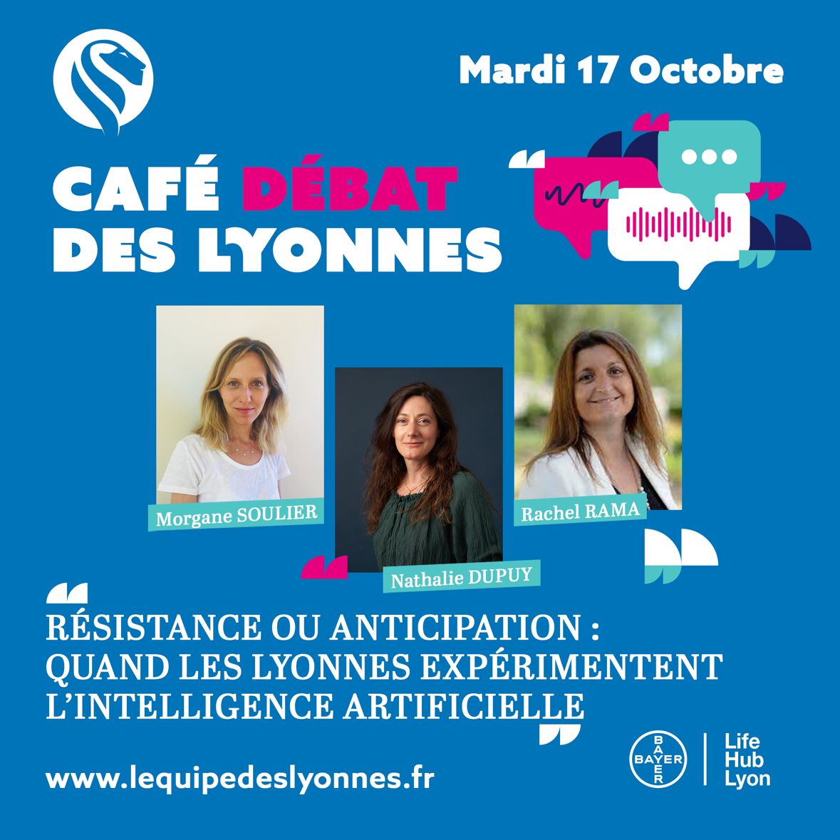 Café des lyonnes sur l’intelligence artificielle